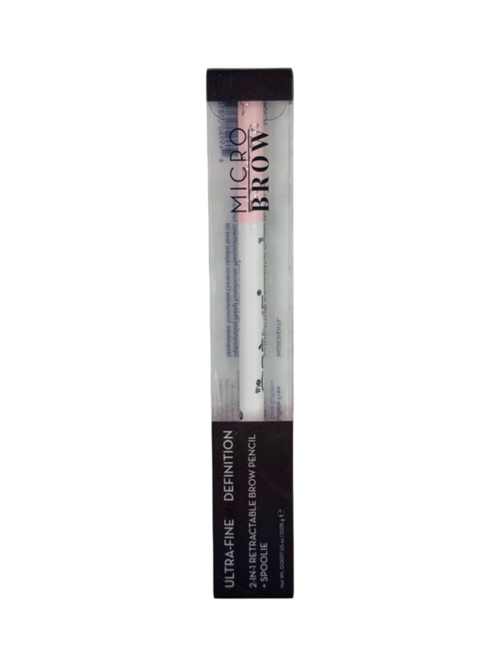 The Crème Shop 2-in-1 Retractable Brow Pencil + Spoolie - 0.05g - Granite